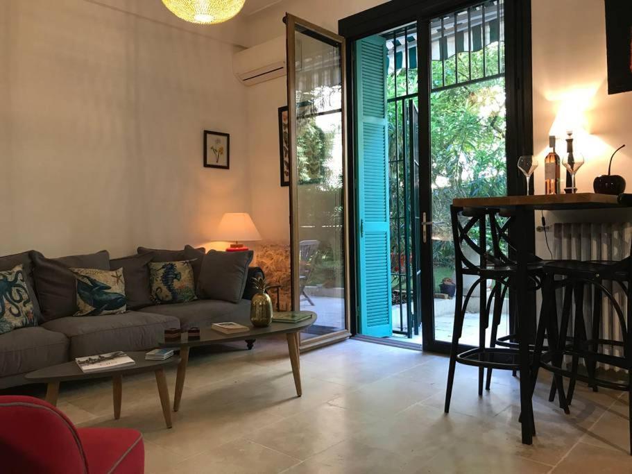 Homelivia, Luxueux Appartement Avec Jardin Prive Nice Buitenkant foto