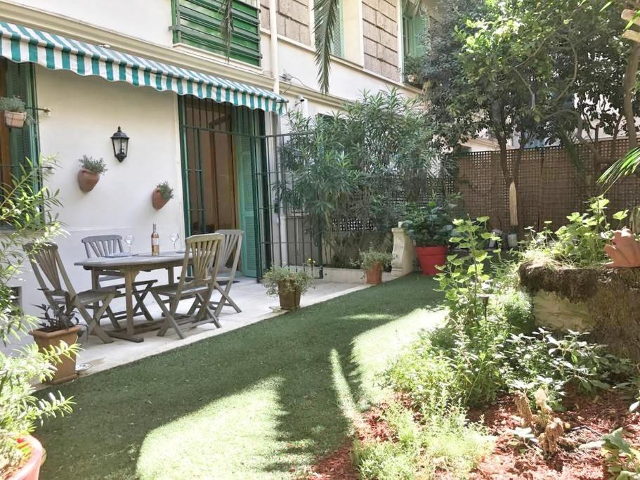 Homelivia, Luxueux Appartement Avec Jardin Prive Nice Buitenkant foto