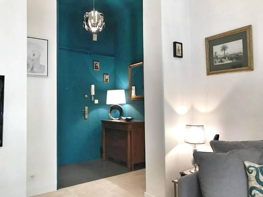 Homelivia, Luxueux Appartement Avec Jardin Prive Nice Buitenkant foto