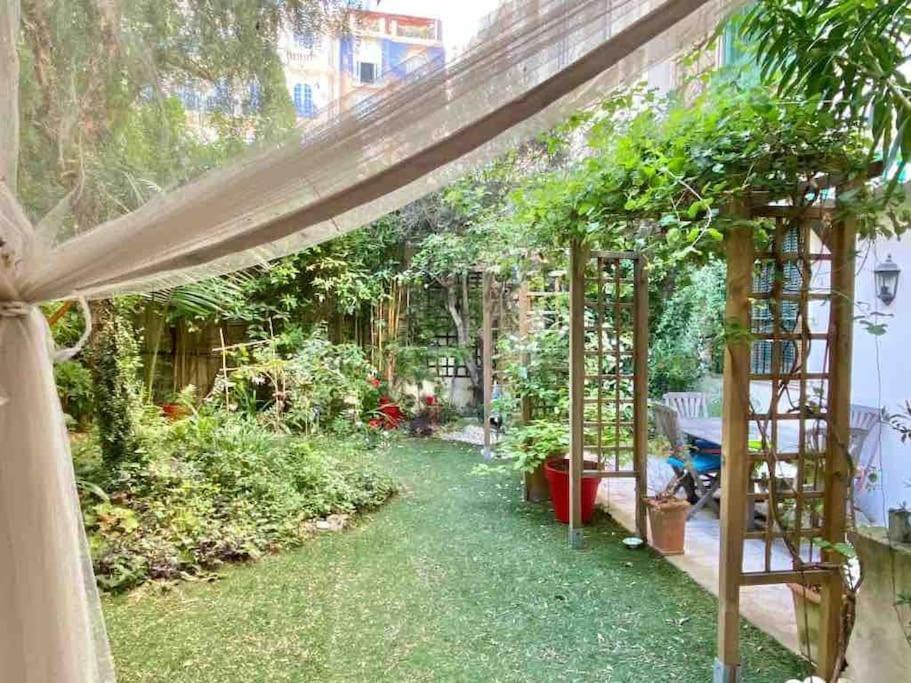 Homelivia, Luxueux Appartement Avec Jardin Prive Nice Buitenkant foto